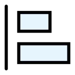 Horizontal Align Left SVG Icon